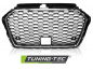 Preview: Upgrade Sportgrill / Kühlergrill für Audi A3 8V Facelift 17+  Hochglanz schwarz/chrom in Wabendesign